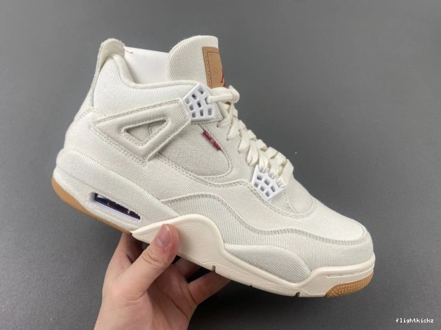 Jordan AO2571-100 Air Levi's x 'White' 4 1026